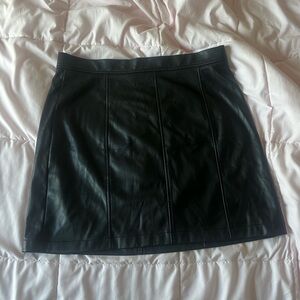Banana Republic Faux Leather Skirt